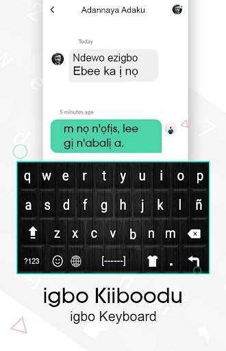 Igbo Keyboard: Igbo Language Typing स्क्रीनशॉट 2