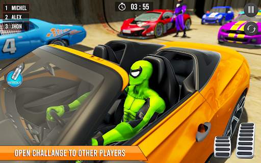 Superhero Game: Car Stunt Game screenshot 4
