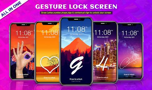 Gesture Lock Screen screenshot 8