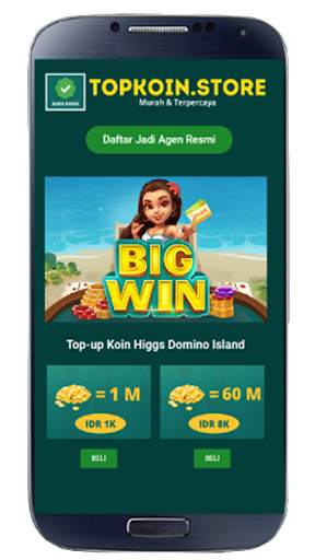 Topkoin.store - Agen Resmi Domino Island screenshot 1