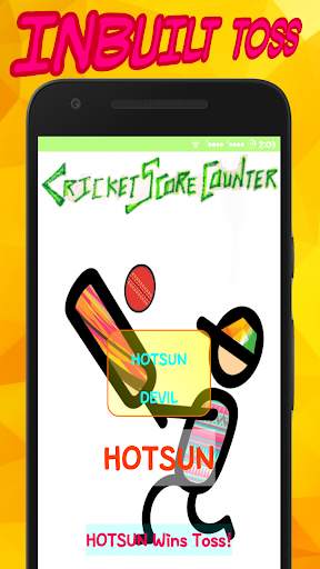 Cricket Score Counter and Save screenshot 2