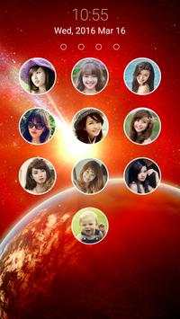 photo keypad lockscreen screenshot 1