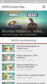 ESPN Cricket Pass screenshot 1