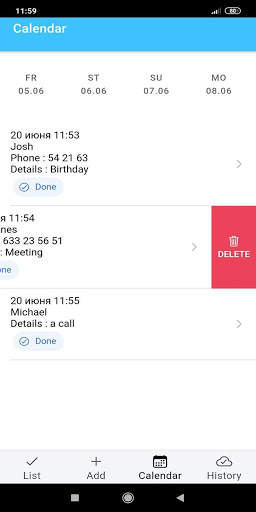Daily planner with reminder screenshot 3