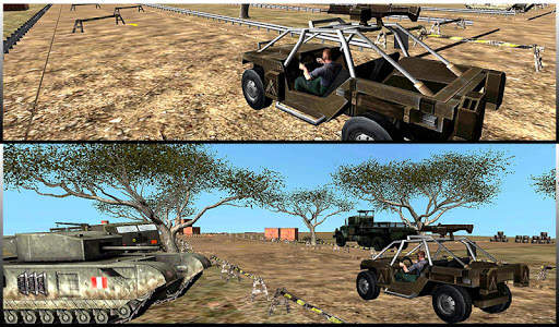 Combat Jeep Driving Simulator screenshot 5