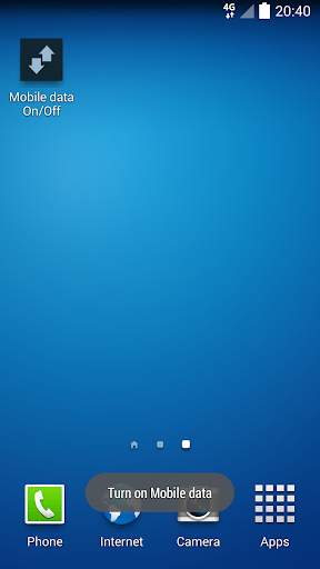 Mobile Data On/Off (For Android 4.4 or below) screenshot 1