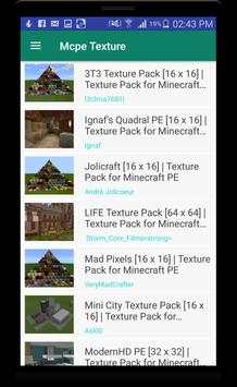 Craft Texture Packs for Minecraft PE screenshot 1