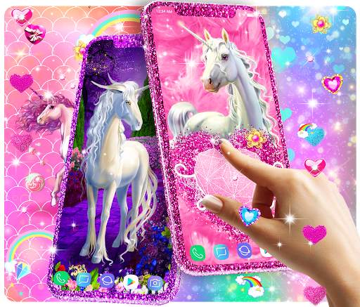 Unicorn live wallpapers screenshot 1