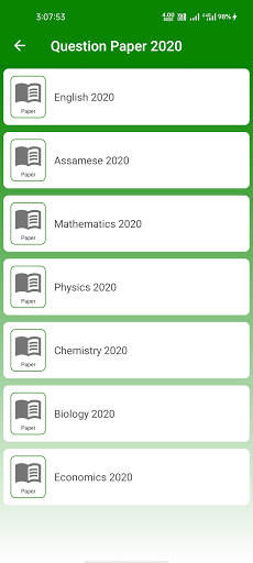 Class 12- AHSEC/HS Science Question Paper 2012-20 screenshot 3
