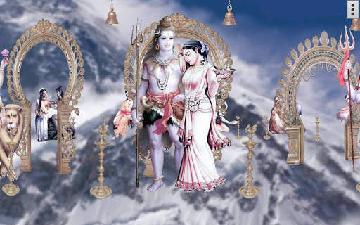 4D Shiv Parvati Live Wallpaper screenshot 10