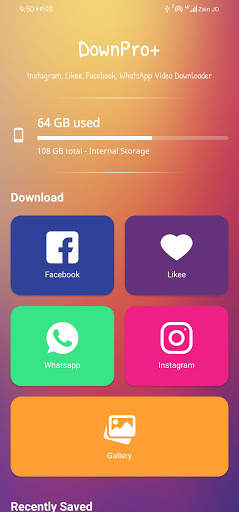 DownPro :Social Media Video Downloader screenshot 1