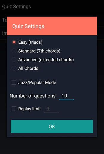 Chord Trainer Free screenshot 3