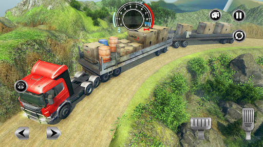 Road Train Truck Driving Sim:  screenshot 12