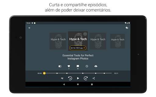 Spreaker Podcast Player - App para ouvir podcasts screenshot 9