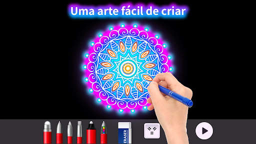 Doodle Master - Glow Art screenshot 2