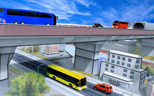 City Bus Racing Game 2021 screenshot 2