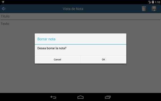 Notas screenshot 13