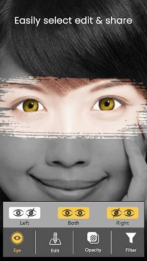 Change Eye Color like Lens: Colorful Eyes screenshot 3