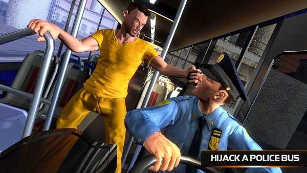 Police Bus Prison Escape Story screenshot 2