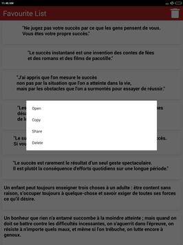 Vie des Citations et Proverbes screenshot 11