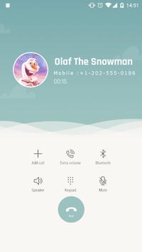 Fake Call From Olaf screenshot 3