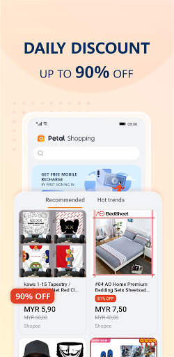 Petal Shopping - Find discount every day screenshot 2