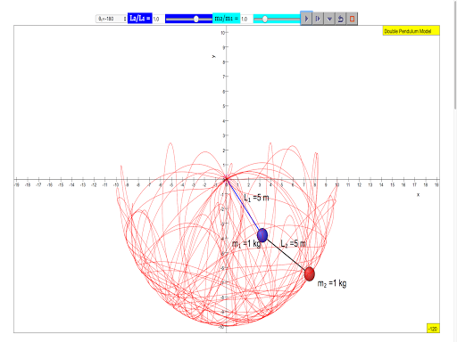 Double Pendulum Simulator screenshot 14