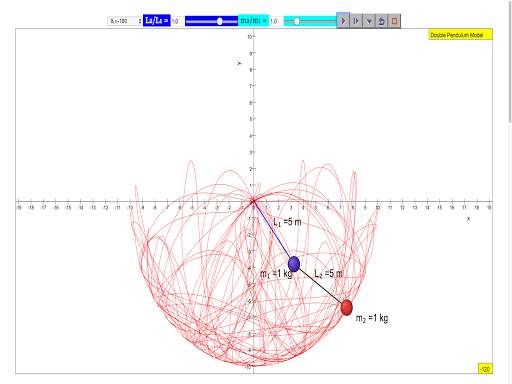 Double Pendulum Simulator screenshot 14
