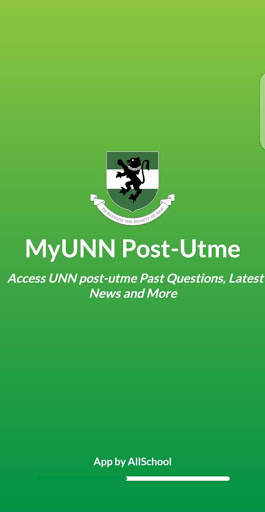 My UNN Post Utme App screenshot 1