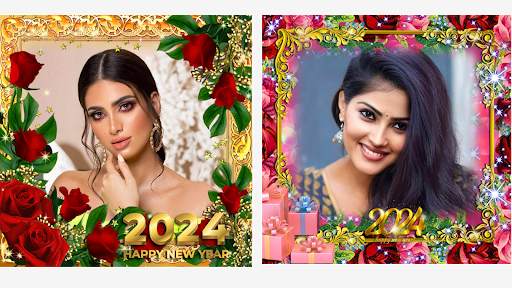 New year photo frame 2024 screenshot 6
