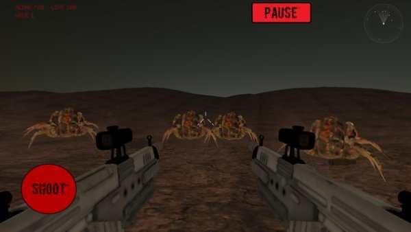 Alien Zombie War: Survival Shoot screenshot 1