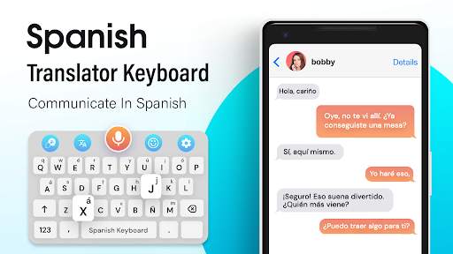 Spanish keyboard: voice typing screenshot 2