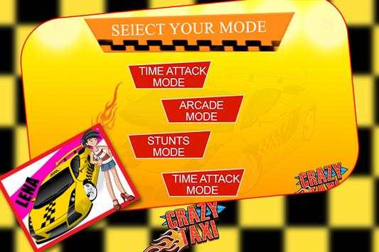 City Crazy Taxi Ride 3D screenshot 3