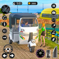 Auto Tuk Tuk Rickshaw Driving logo