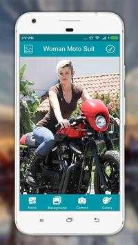 Women Moto Photo Suit 4 تصوير الشاشة