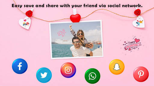 Valentine - Love Photo Video Maker with Music screenshot 8