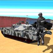 Modern Army Car Driving 2016 icon