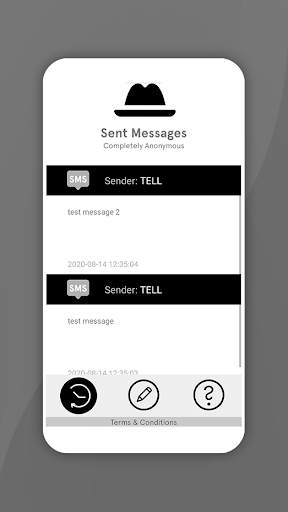 Anonymous Messenger (SMS) screenshot 4