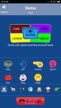 Call Voice Changer - Prank call screenshot 2