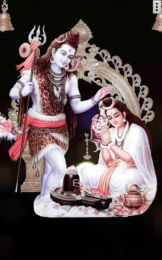 4D Shiv Parvati Live Wallpaper screenshot 11