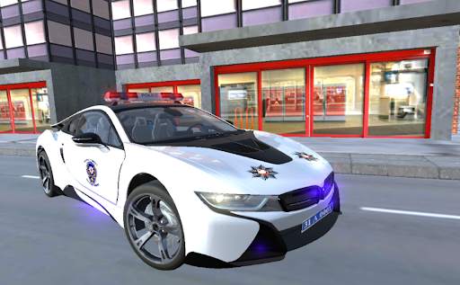 Real i8 Police Car Game: Car Games 2021 screenshot 2