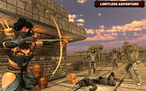 American Ninja Sword Fight with Assassin Warrior screenshot 11