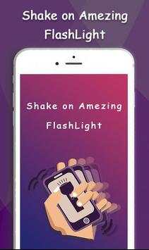 Shake on Amazing Flashlight screenshot 1