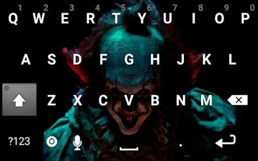 Bad Clown Pennywise Keyboard Themes HD स्क्रीनशॉट 2