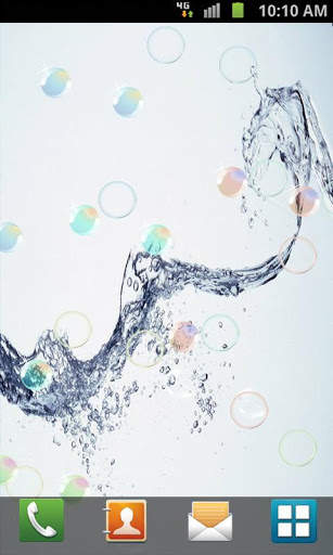 Water Bubble live wallpaper screenshot 4