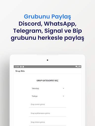 GroupsPad - DISCORD & WHATSAPP & TELEGRAM & SIGNAL screenshot 10