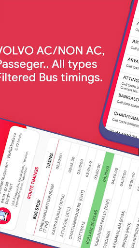 Bus Evide? - KSRTC Kerala Bus Timings App! screenshot 3