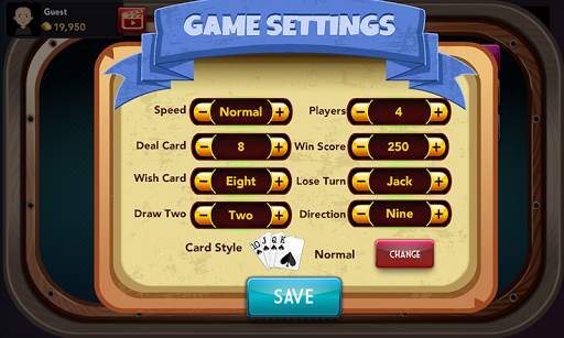 Offline Crazy Eights - Free Ca screenshot 2