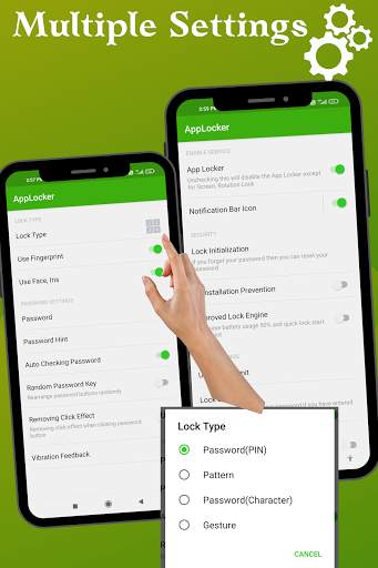 App Locker-app lock fingerprint, pattern, hide app screenshot 6