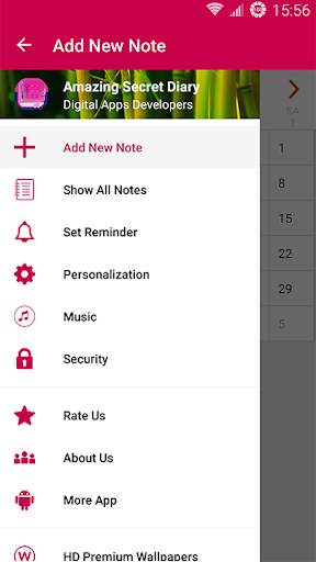Amazing Secret Diary with Lock screenshot 5